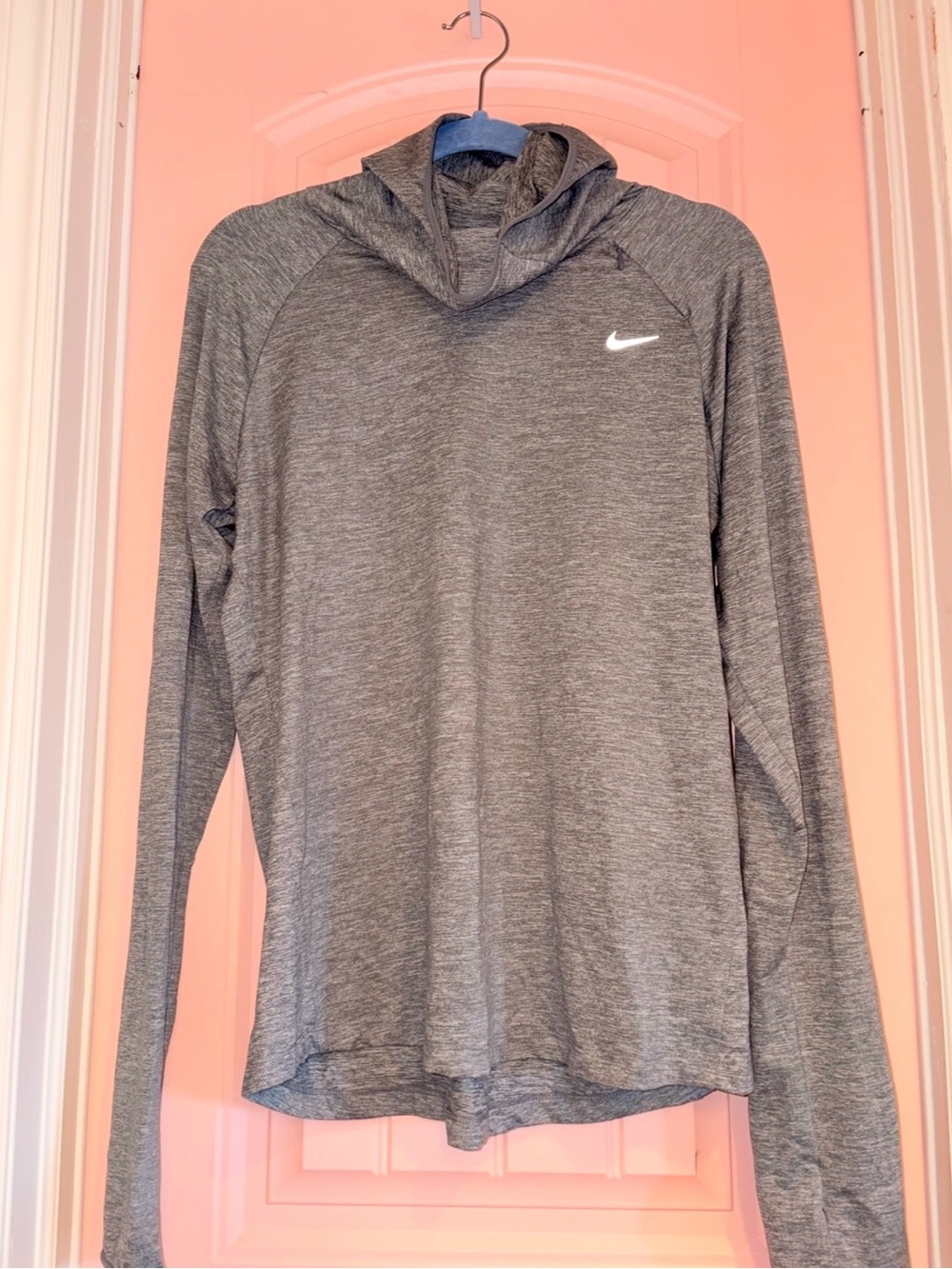 Nike Running Cowl Neck Hooded Long Sleeve 🩶